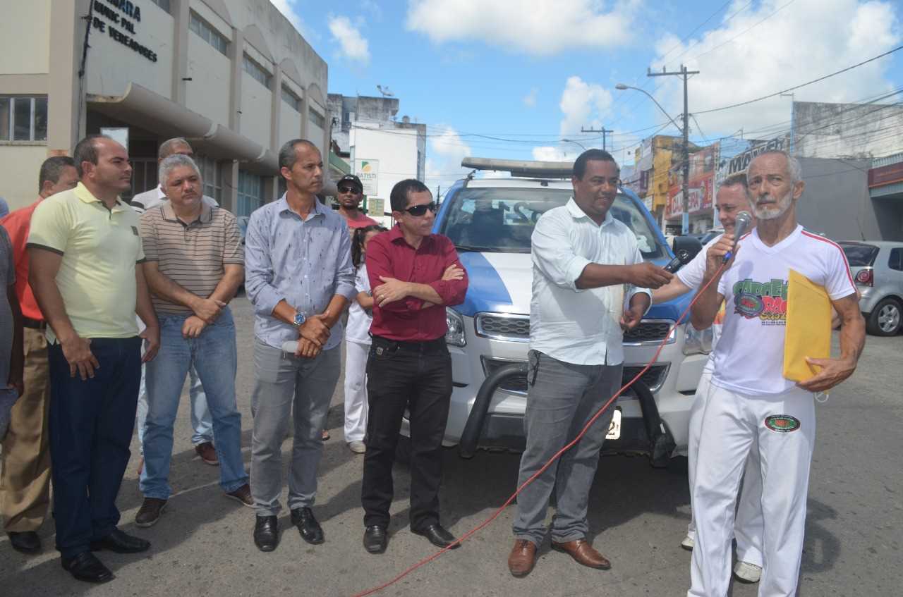 Camacã: Prefeito Interino Paulo do Gás participa de Homenagem a Mestre Medicina